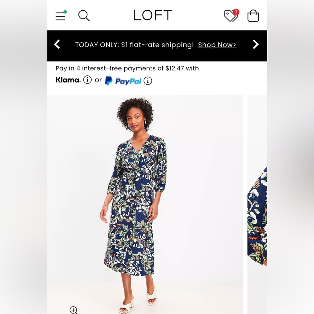 Loft dress- size 0